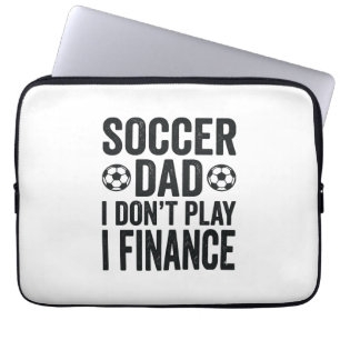 Funda Para Portátil Papá de fútbol americano No juego Financio camiset