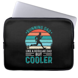 Funda Para Portátil Papá en ejecución