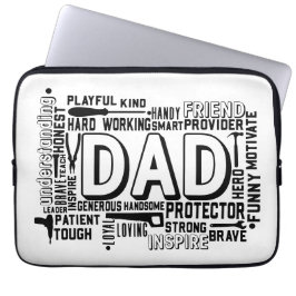 Funda Para Portátil Papá Papá, papá, papá, cumpleaños, papá, Navidad
