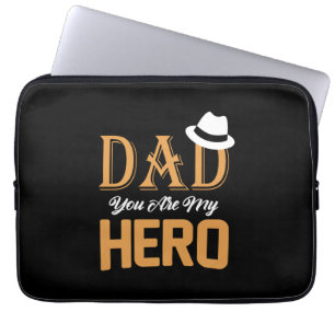 Funda Para Portátil Papá Regalos   Papá, eres mi héroe