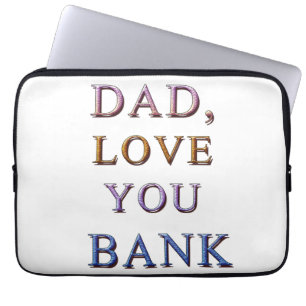 FUNDA PARA PORTÁTIL PAPÁ, TE AMO BANCO 1