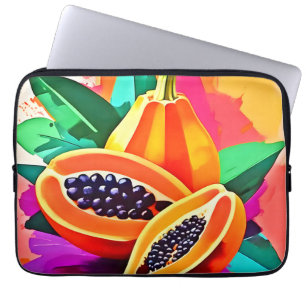 Funda Para Portátil Papaya en rodajas