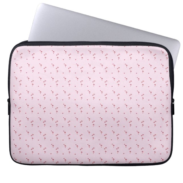 Funda Para Portátil Papel de envolver el corazón (Frente)