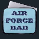 Funda Para Portátil Papel de la Fuerza Aérea de la Manga del Portátil<br><div class="desc">Papel de la Fuerza Aérea de la Manga del Portátil</div>