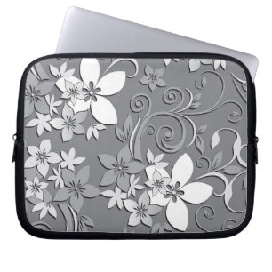 Funda Para Portátil Papel de pared de flores 2