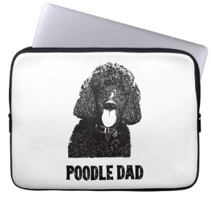 Funda Para Portátil Papel de perro fiambre para hombres
