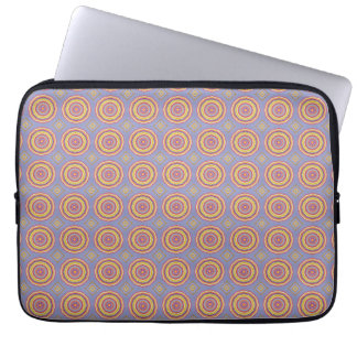 Funda Para Portátil Papel de regalo con patrón de círculos de halo sol