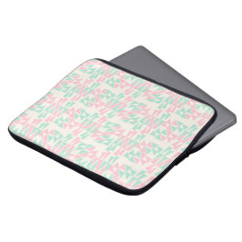 Funda Para Portátil Papel pastel geométrico suave