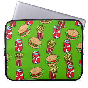 Funda Para Portátil Papel pintado de los alimentos de preparación