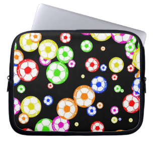 Funda Para Portátil Papel pintado del fútbol