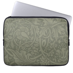 Funda Para Portátil Papel pintado floral de narciso William Morris