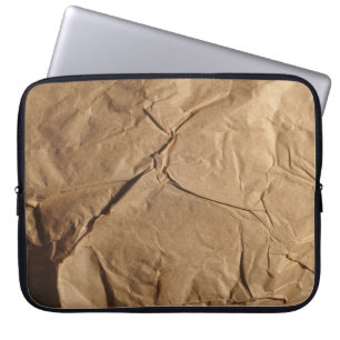 Funda Para Portátil Papel reciclado: Textura ecológica.
