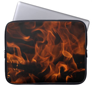 Funda Para Portátil Papel rojo de fuego