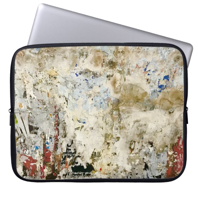 Funda Para Portátil Papel rojo y marrón (Frente)