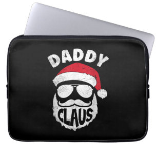 Funda Para Portátil Papi Claus Santa Claus Navidades graciosos coincid