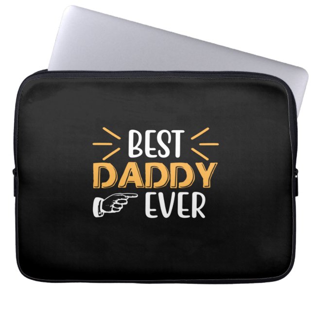 Funda Para Portátil Papi Regalo mejor papi (Frente)
