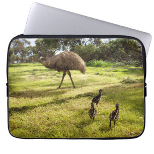 Funda Para Portátil Papi Y Baby Emus