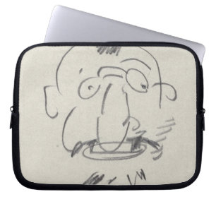 Funda Para Portátil Par Lui-Meme (lápiz de Lautrec de la carga en el