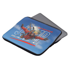 Funda Para Portátil Paracaidismo-Siente Libertad Sobre las Nubes | 13"