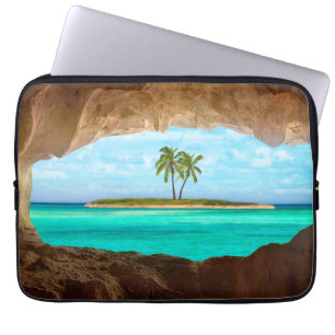 Funda Para Portátil Paraíso en el Caribe