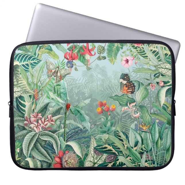 Funda Para Portátil Paraíso tropical (Frente)