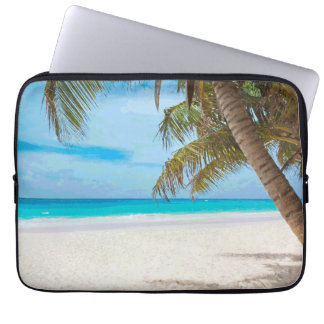 Funda Para Portátil Paraíso tropical Playa Palm Trees