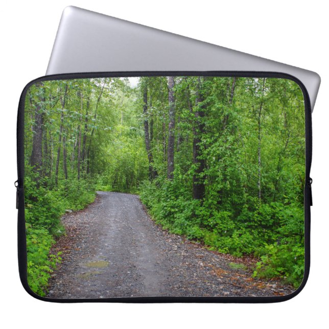 Funda Para Portátil Paraíso Verde (Frente)