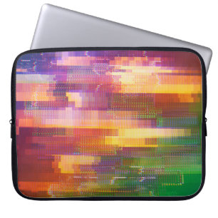 Funda Para Portátil Parálisis abstracta: textura de pantalla de prueba