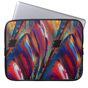 Funda Para Portátil Parallelograma Guay Resumen Bella Artes Fractal