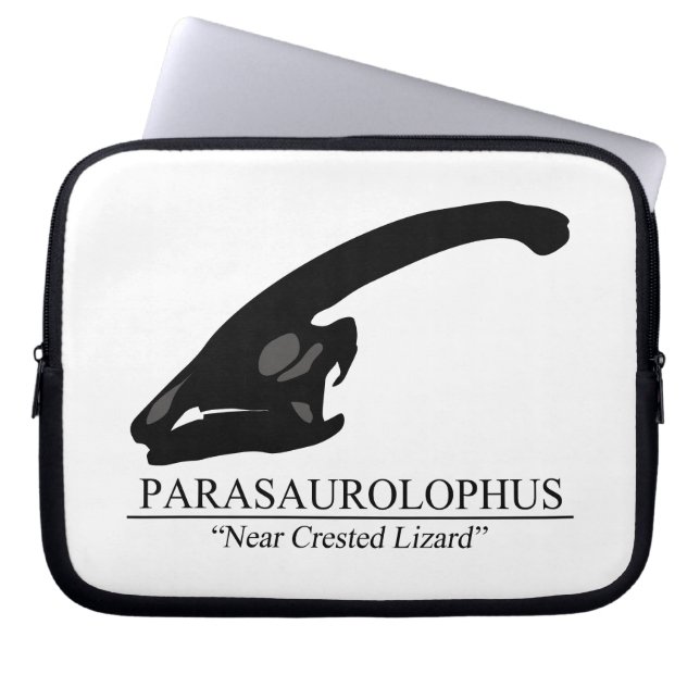 Funda Para Portátil Parasaurolophus Skull (Frente)