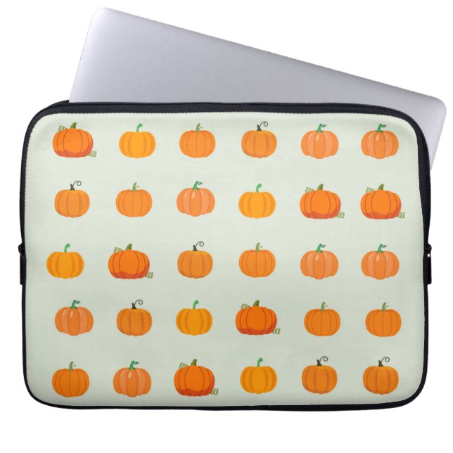 Funda Para Portátil Parche de calabaza (Frente)