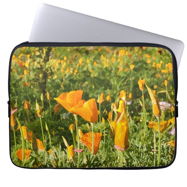 Funda Para Portátil Parche de disquete brillante (Frente)