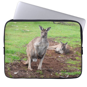 Funda Para Portátil Pareja australiana canguro,
