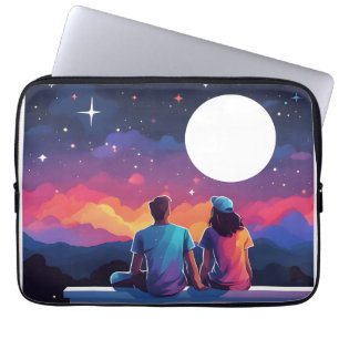 Funda Para Portátil Pareja Stargazing