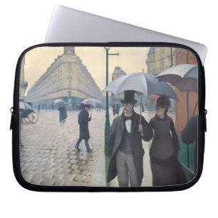 Funda Para Portátil París de pintura impresionista francesa al día