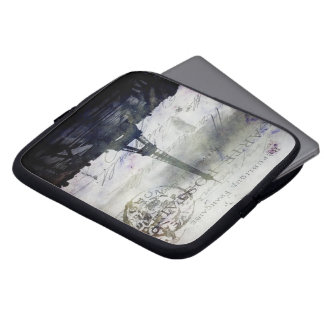 Funda Para Portátil París texturizada en bolso del ordenador portátil