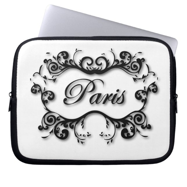 Funda Para Portátil Paris with Scrolls (Frente)