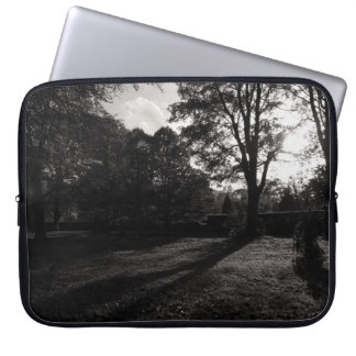 Funda Para Portátil Parque Cardiff del Bute del paisaje del otoño