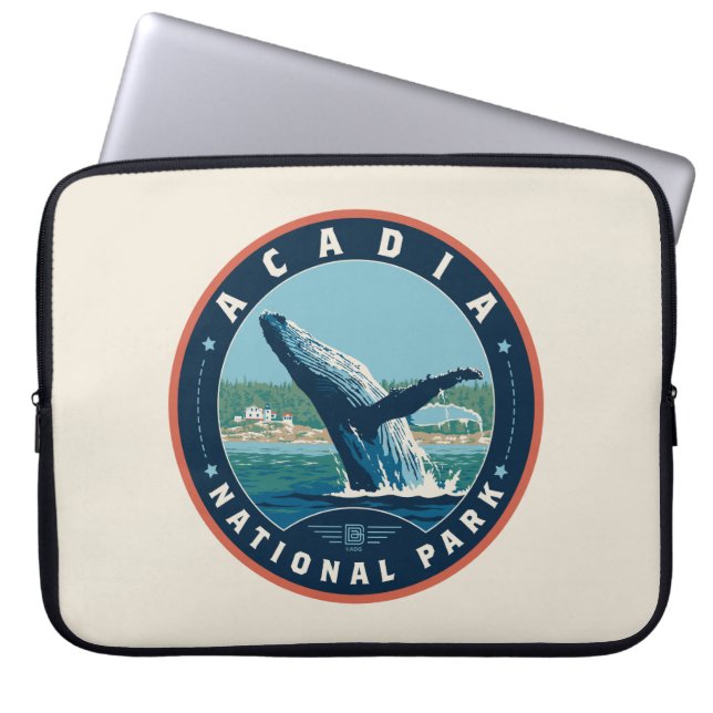 Funda Para Portátil Parque nacional Acadia (Frente)