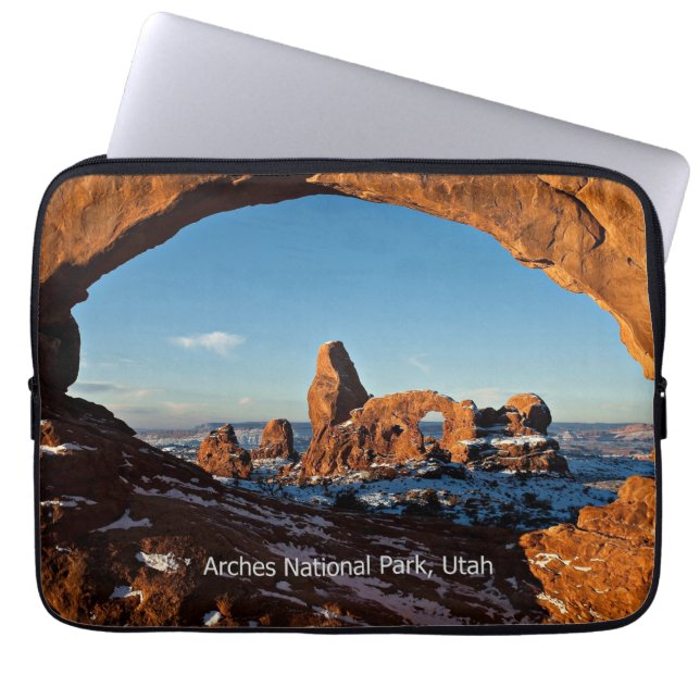 Funda Para Portátil Parque Nacional Arches, Utah, (Frente)