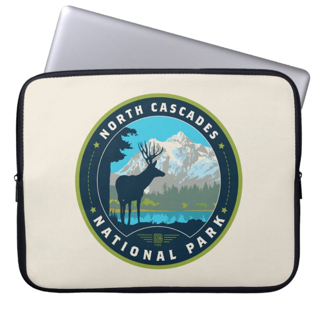 Funda Para Portátil Parque nacional Cascades del Norte (Frente)