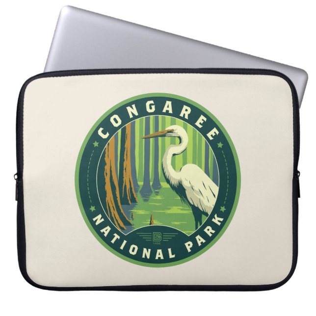 Funda Para Portátil Parque nacional Congaree (Frente)