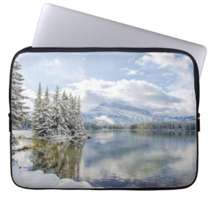 Funda Para Portátil Parque nacional de Banff en invierno