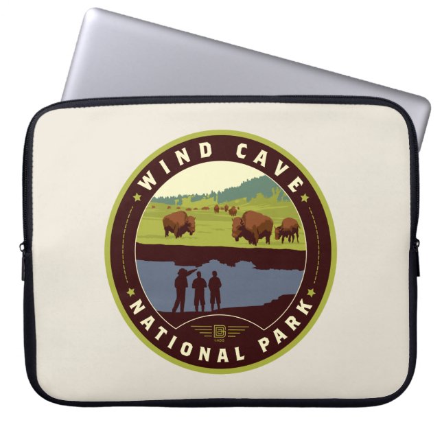 Funda Para Portátil Parque nacional de la Cueva del Viento (Frente)