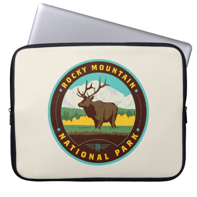 Funda Para Portátil Parque nacional de las Montañas Rocosas (Frente)