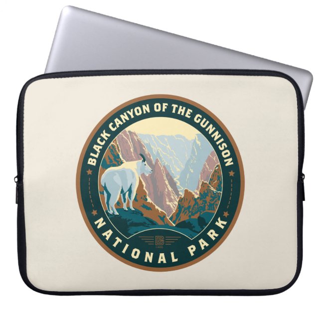 Funda Para Portátil Parque nacional del Cañón Negro (Frente)