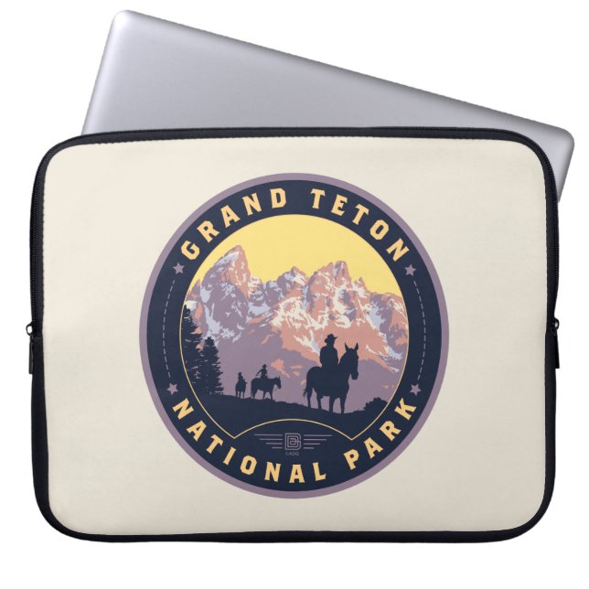 Funda Para Portátil Parque nacional del Gran Tetón (Frente)