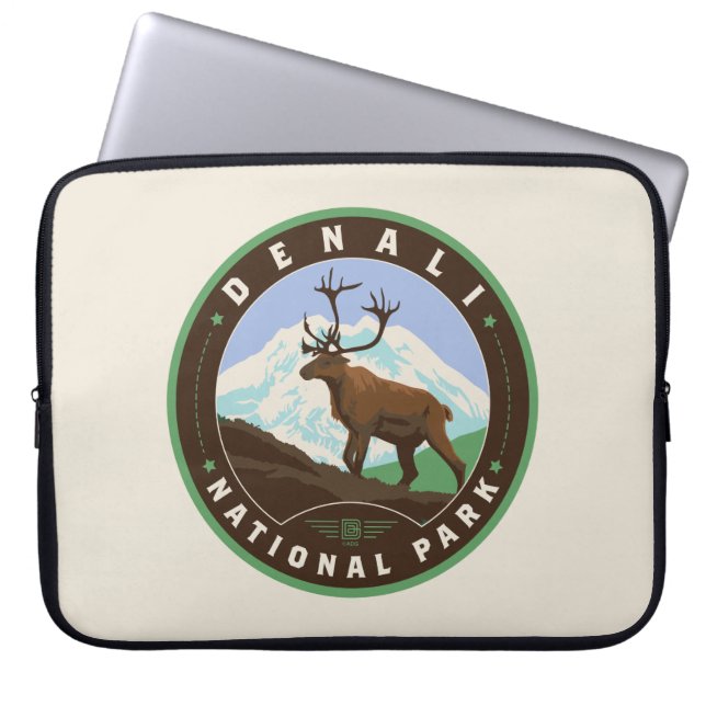 Funda Para Portátil Parque nacional Denali (Frente)
