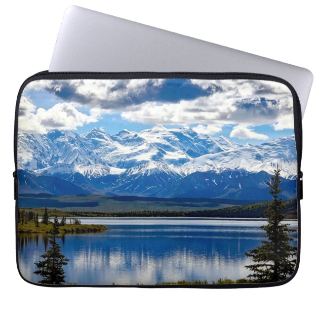 Funda Para Portátil Parque nacional Denali (Frente)
