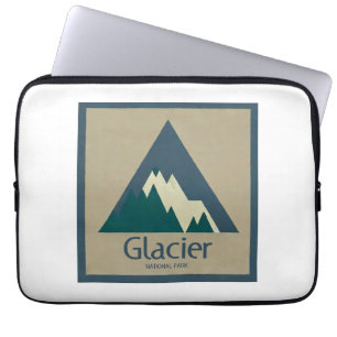 Funda Para Portátil Parque nacional Glacier Rustic
